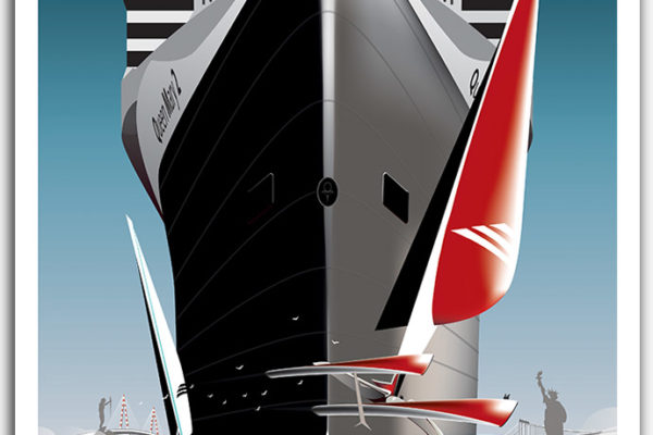 QUEEN MARY 2 THE BRIDGE