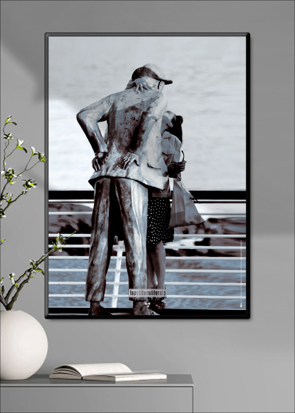 Déstockage affiche 30X40 cm AMOUREUSE ANONYME