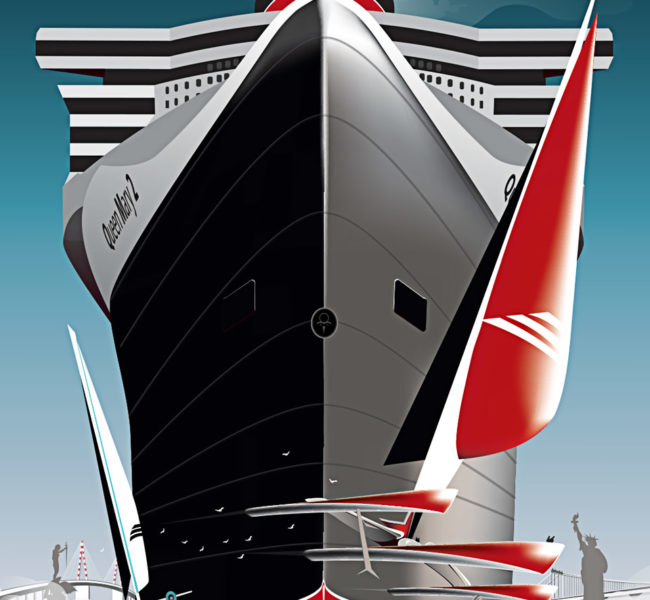 Affiche Queen Mary 2