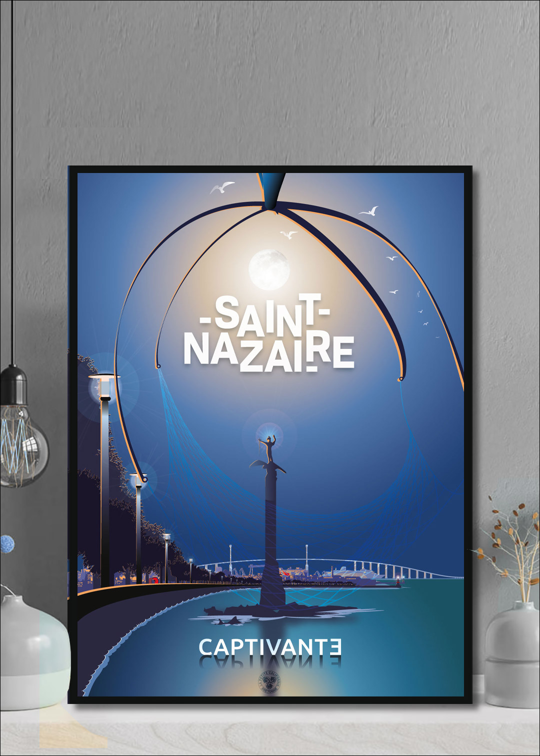 SAINT-NAZAIRE CAPTIVANTE 30x40