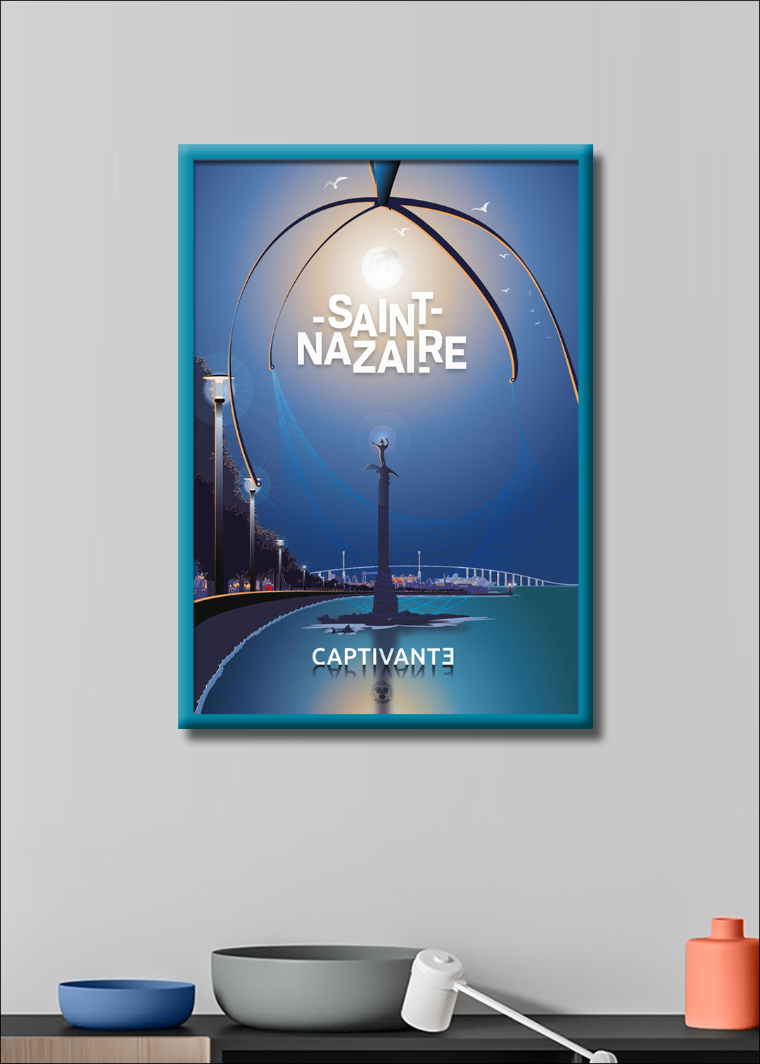 SAINT-NAZAIRE CAPTIVANTE 30x40
