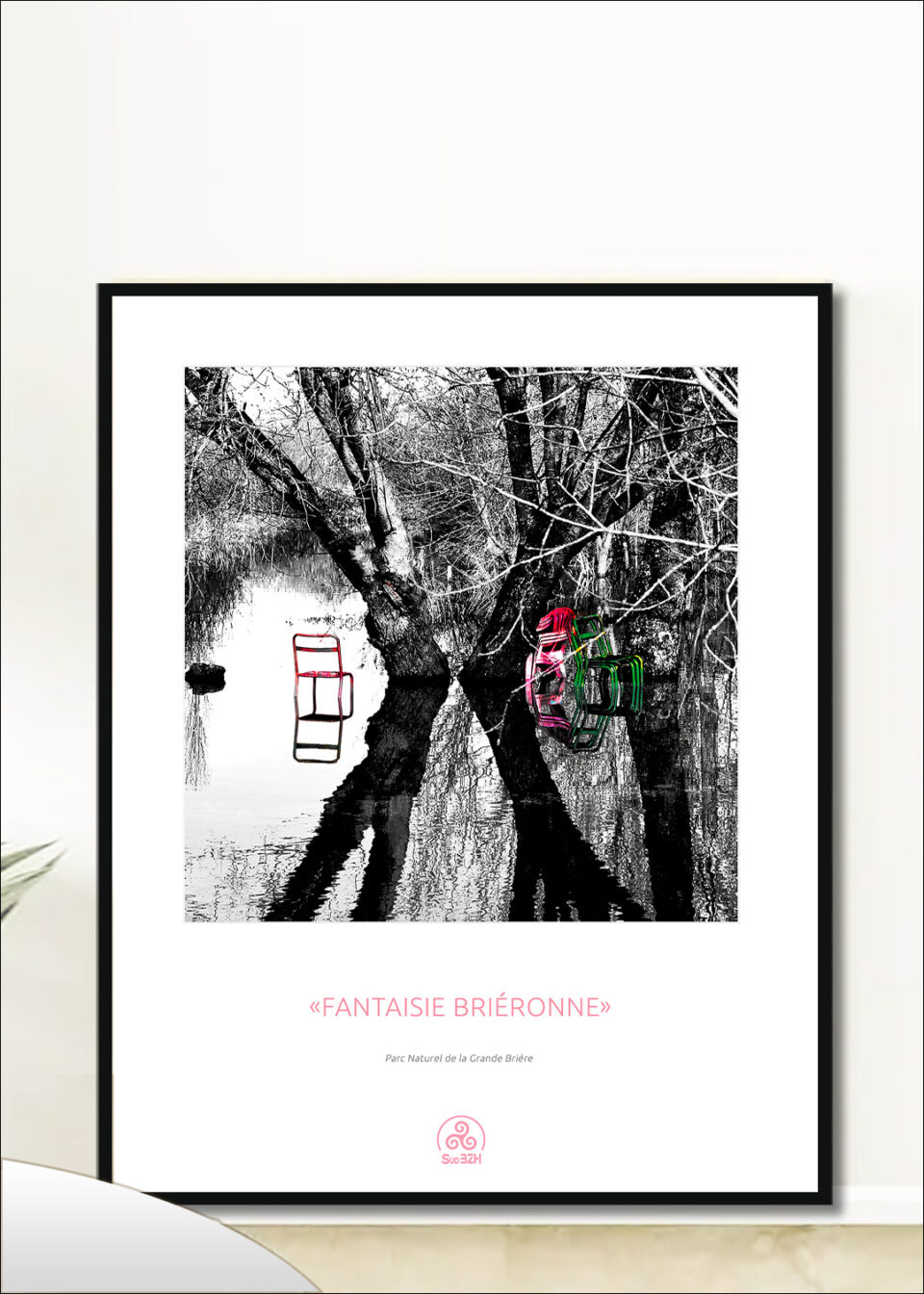 FANTAISIE BRIERONNE Affiches et tirages d'art collection SUD BRETAGNE