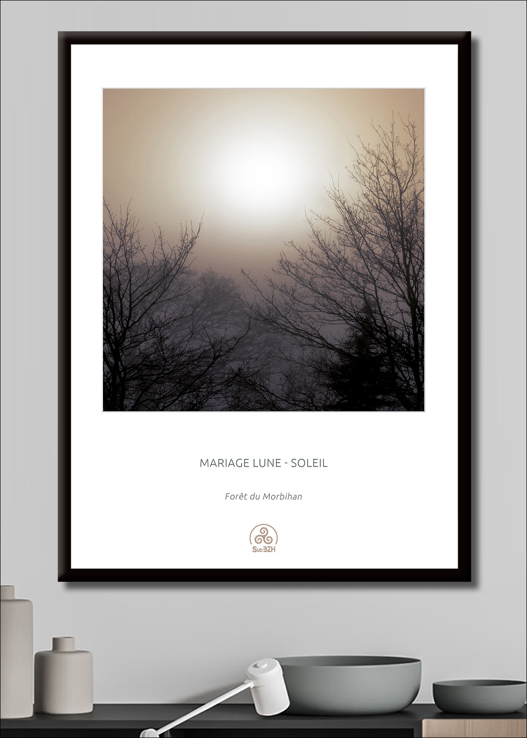 MARIAGE LUNE-SOLEIL Photos d'art : Fichiers numériques, affiches et tirages d'art