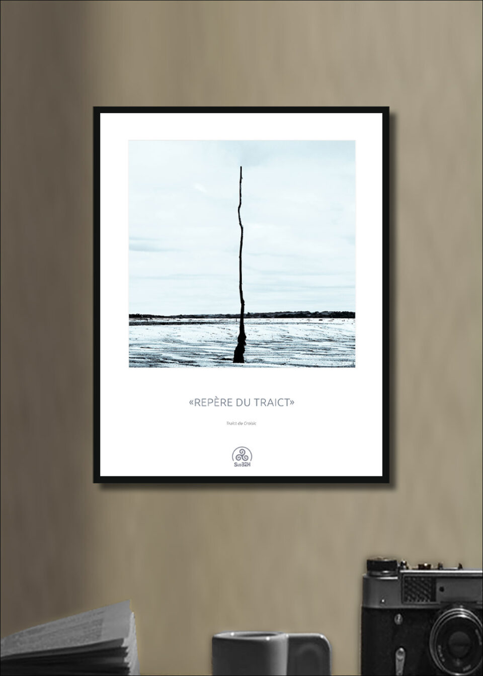 REPÈRE DU TRAICT Le Croisic Affiches et tirages d'art collection SUD BRETAGNE