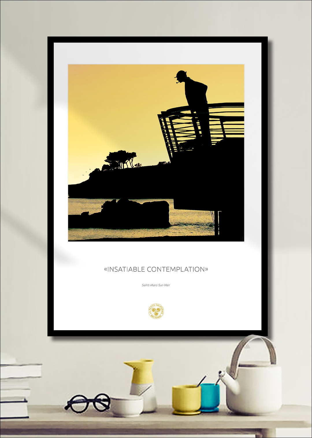 Affiche INSATIABLE CONTEMPLATION DE Mr HULOT