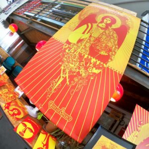Affiches, encadrements et tirages d'art au showroom
