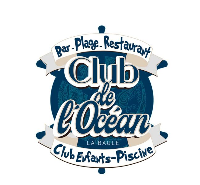 Logo, charte et supports cartes et menus Club de L'Océan