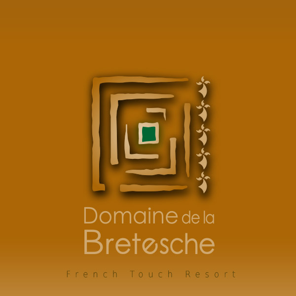 Création logo et charte graphique DOMAINE DE LA BRETESCHE