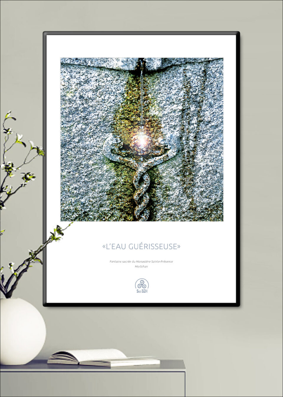 Affiches et tirages d'art collection SUD BRETAGNE Fontaine sacrée du Sud Bretagne