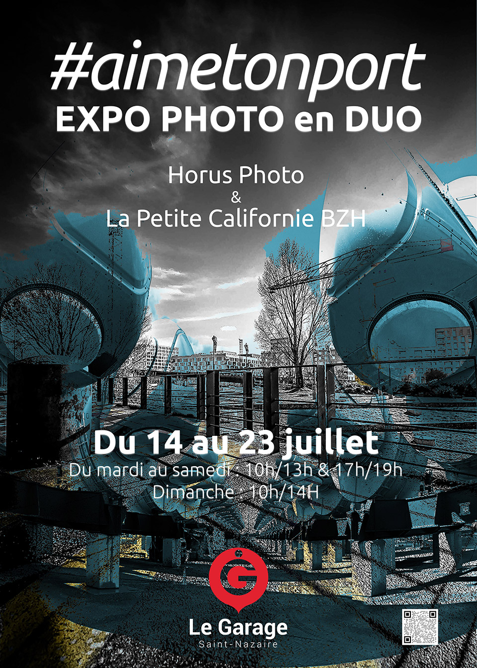 #aimetonport Expo photo en duo : Sébastien Carles - HORUS-PHOTO & Éric-Phileppe LOISELET - PARADISEISNOTLOST