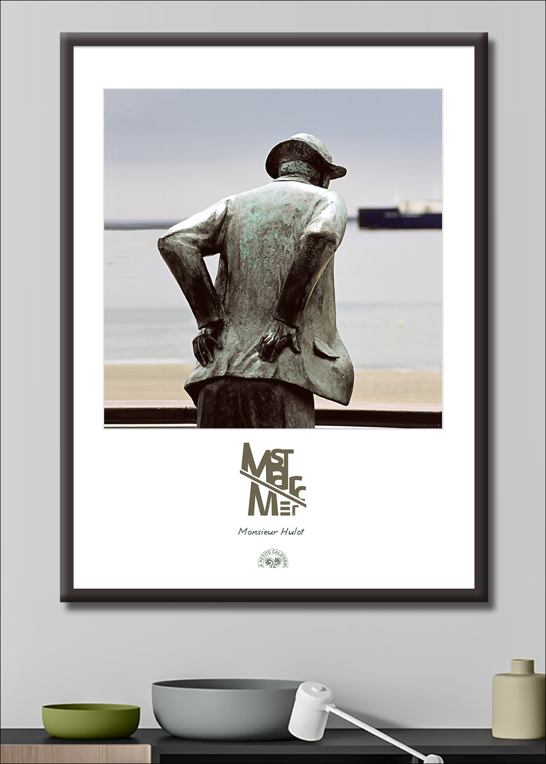 Affiches et tirages d'art SAINT-NAZAIRE collection LA PETITE CALIFORNIE BRETONNE