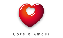 Logo collection affiches et tirages d'art CÔTE D'AMOUR
