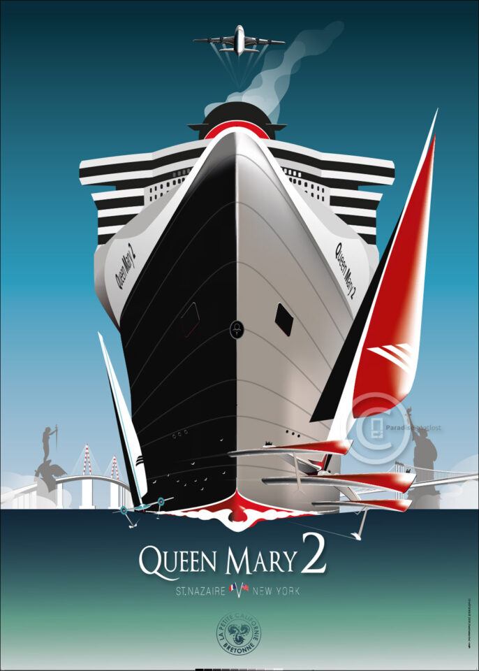 QUEEN MARY 2 THE BRIDGE