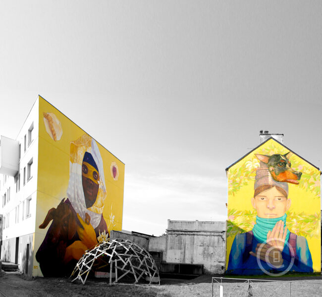 Illustrations sur affiches et tirages d'art de La petite Californie Bretonne