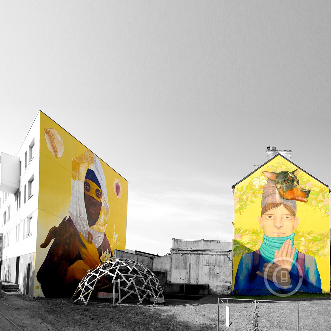 Illustrations sur affiches et tirages d'art de La petite Californie Bretonne