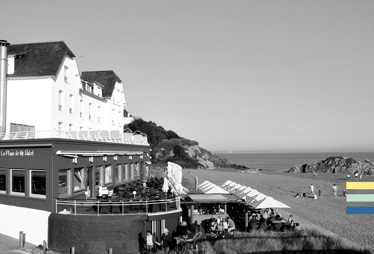 Restaurant St Marc Sur Mer La Plage De Mr Hulot